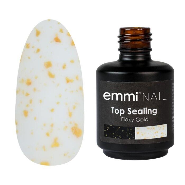 Emmi Nail Sealing Gold Flaky Matt 15ml