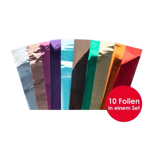 Folie Box 10 Stk Farvet