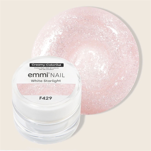 Creamy-Color Gel White Starlight - F429 *Vegan 