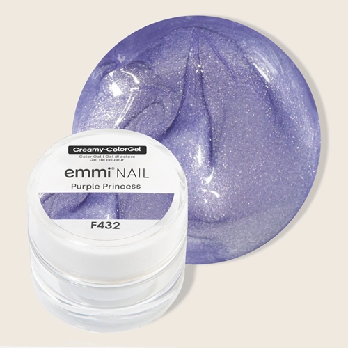 Creamy-Color Gel Purple Princess  - F432 *Vegan 