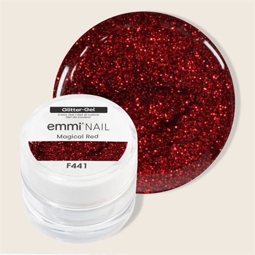 Glitter Gel Magical Red - F441 *Vegan 