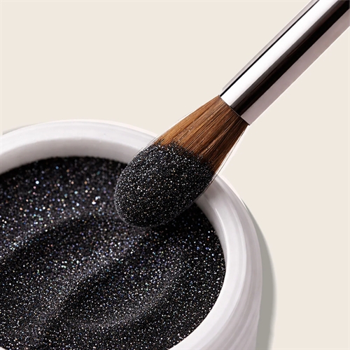 Akryl Pigment Black Glitter- A018 - 10g