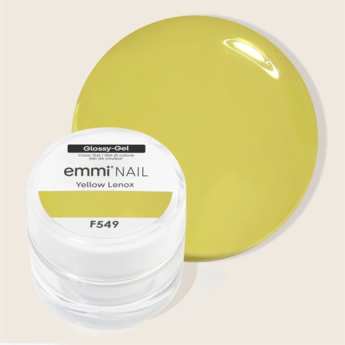 Glossy-Gel Yellow Lenox - F549 * LIMITED 