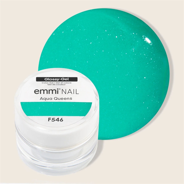 Glossy-Gel Aqua Queens- F546 *LIMITED 
