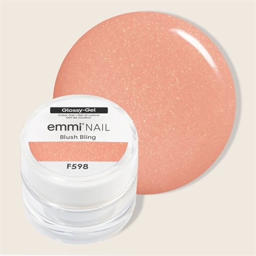 Glossy-Gel Blush Bling  - F598 *LIMITED
