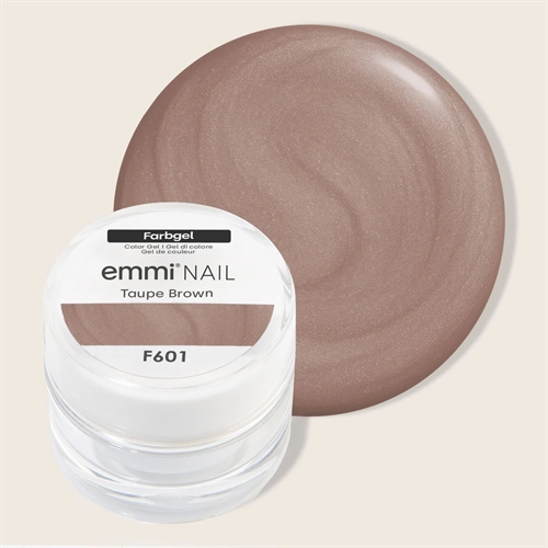Color Gel Taupe Brown - F601 *LIMETED