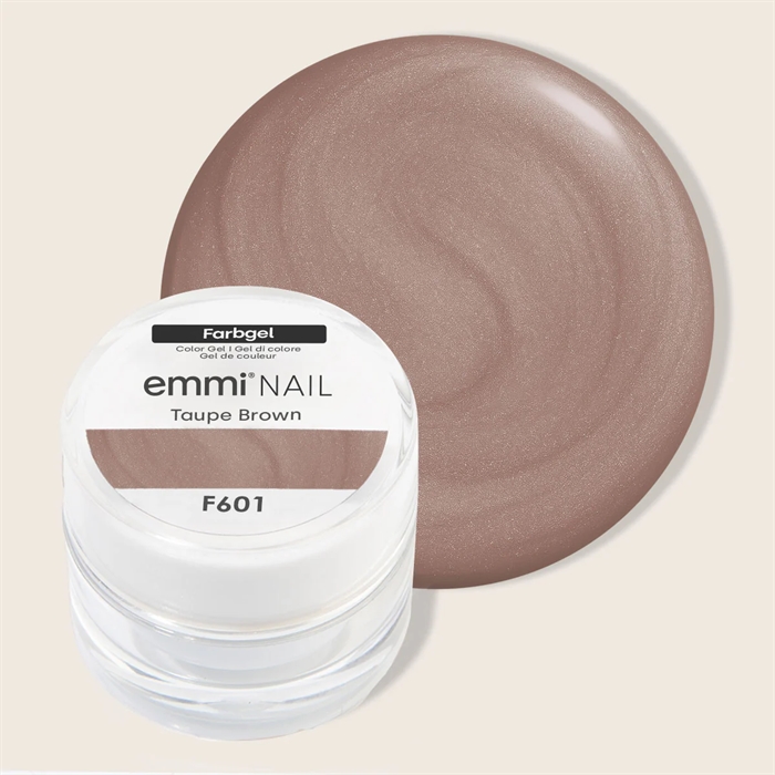 Color Gel Taupe Brown - F601 *LIMETED