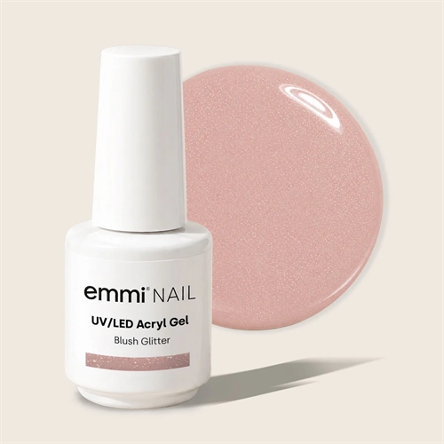  UV/LED Akrylgele Blush Glitter  12 ml 