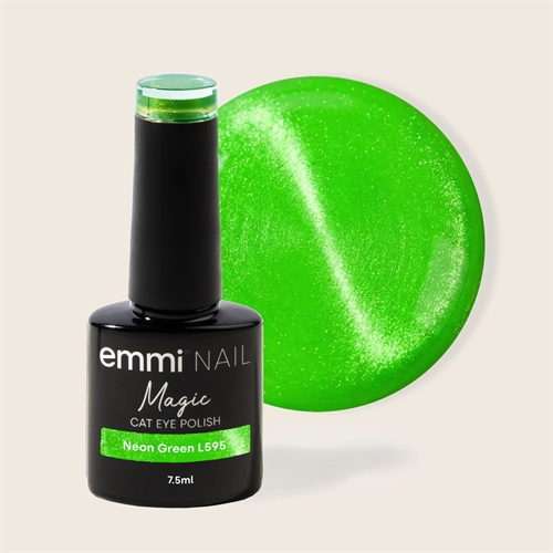 UV-Lack Magic Cat Eye Neon Green  -L595