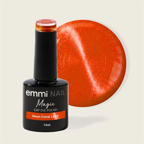 UV-Lack Magic Cat Eye Neon Coral  -L600
