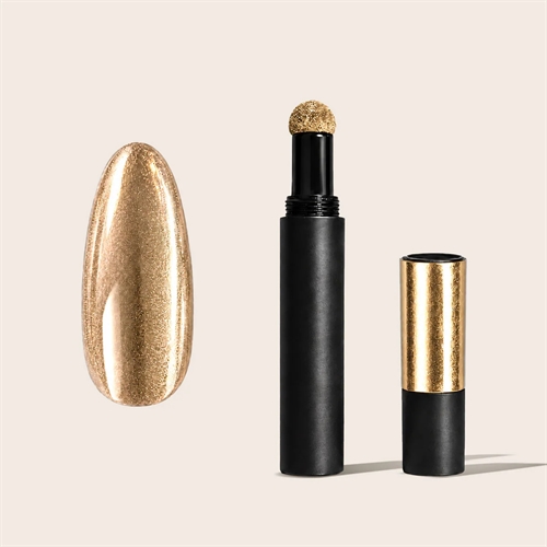 Chrome glow pen - Guld 2 g.