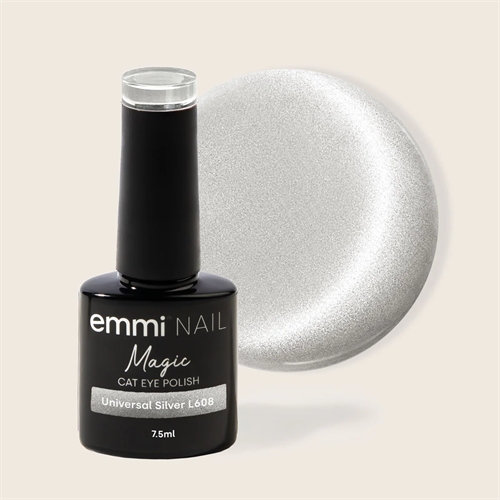 UV-Lack Magic Cat Eye Universal Silver -L608