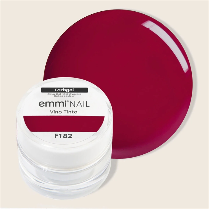 Color Gel Vino Tinto - F182 *Vegan 