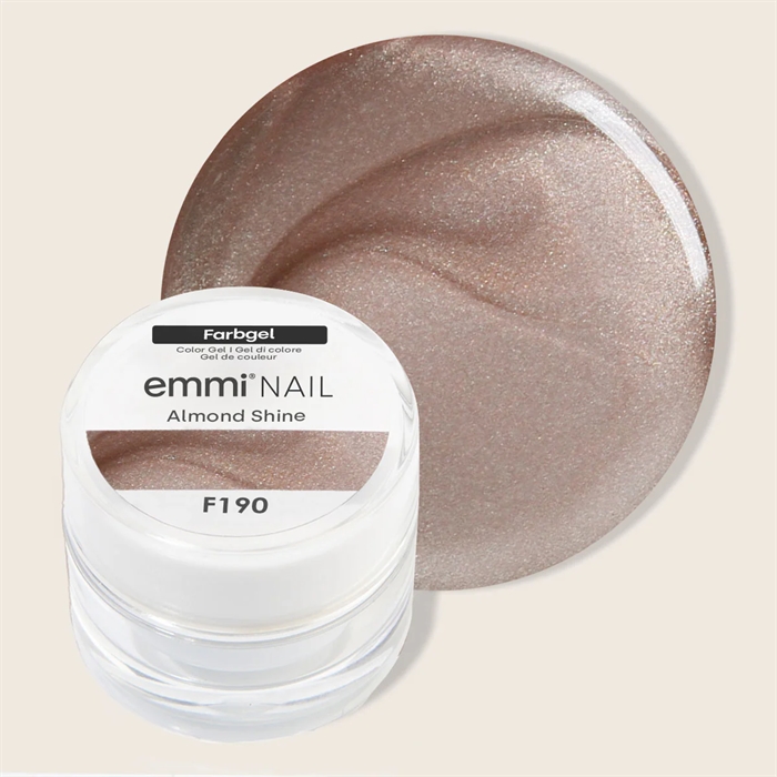 Color Gel Almond Shine  - F190 *Vegan