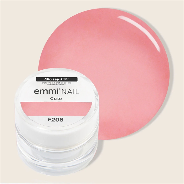Glossy-Gel Cute  - F208 *Vegan 