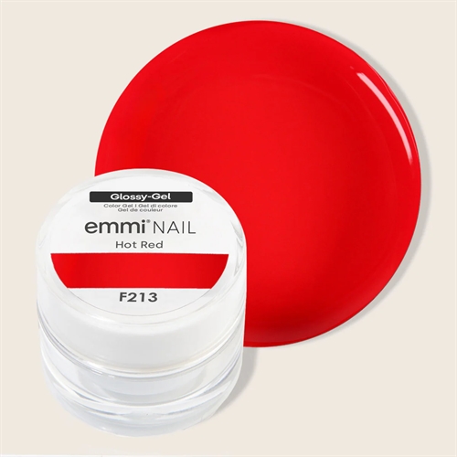 Glossy-Gel Hot Red - F213 *Vegan 