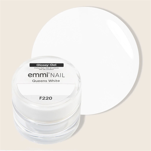 Glossy-Gel Queens White - F220 *Vegan