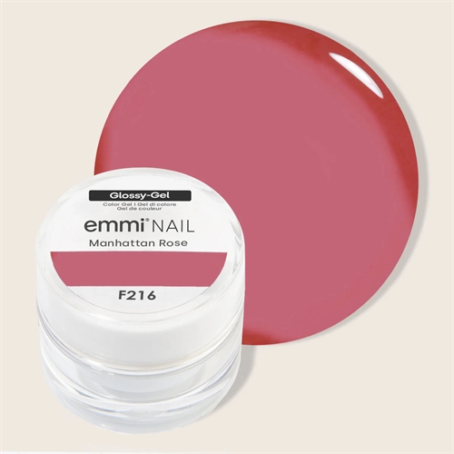 Glossy-Gel Manhattan Rose  - F216 *Vegan 