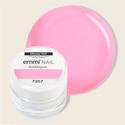 Glossy-Gel Bubblegum  - F207 *Vegan 