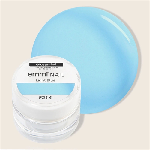 Glossy-Gel Light Blue - F214 *Vegan 
