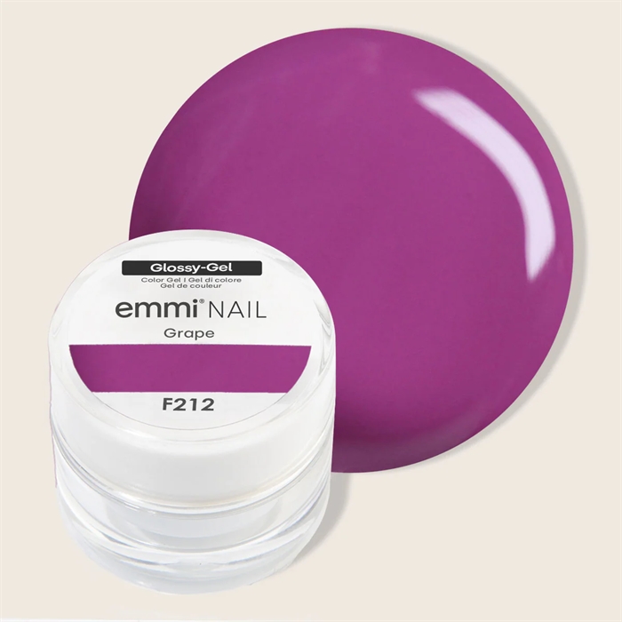 Glossy-Gel Grape  - F212 *Vegan 