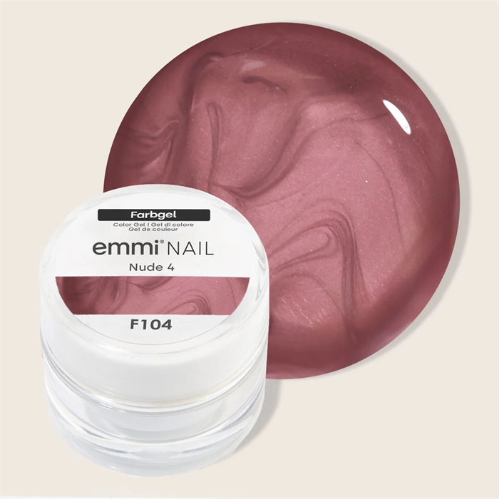 Color Gel Nude 4 - F104 *Vegan