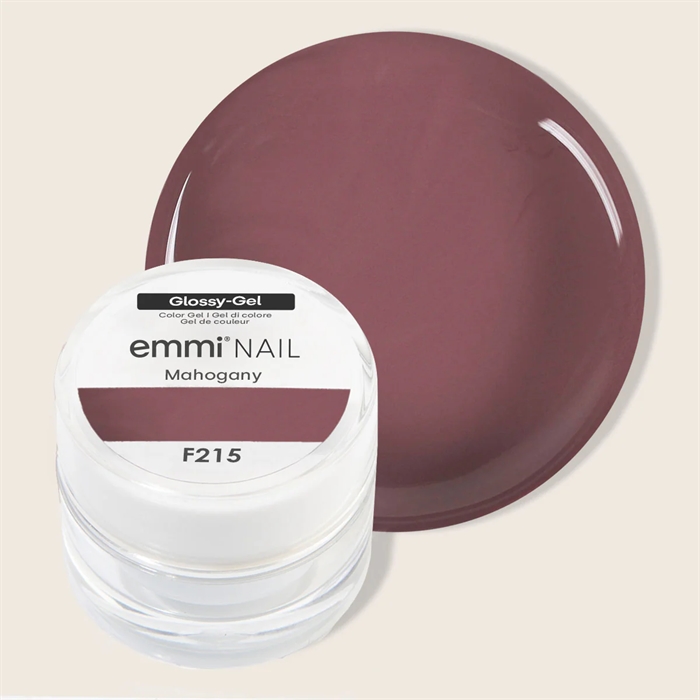 Glossy-Gel Mahogany - F215 *Vegan 