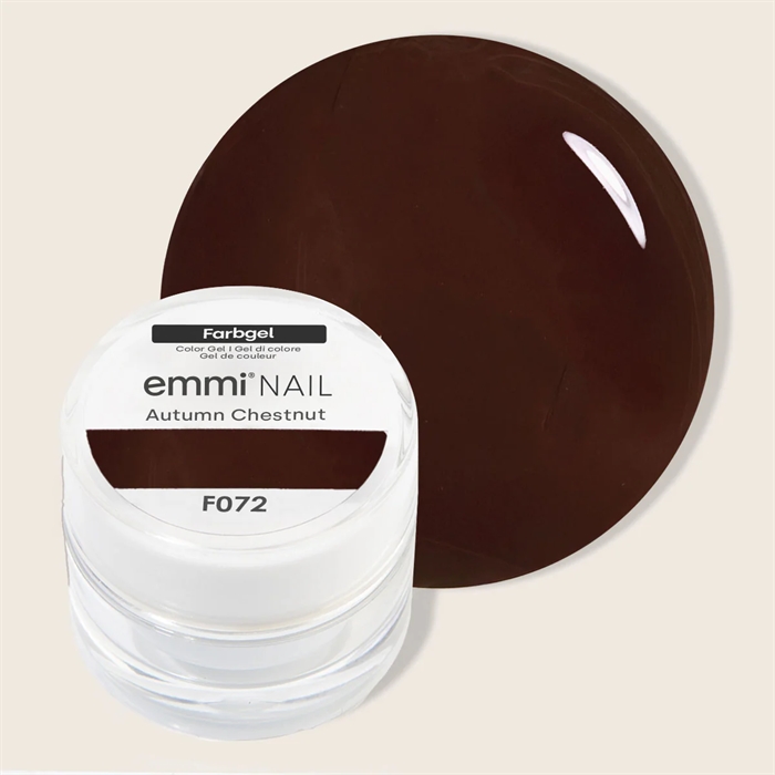 Color Gel Autumn Chestnut - F072 *Vegan