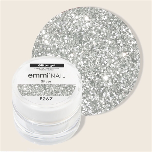 Glitter Gel Silver - F267 *Vegan