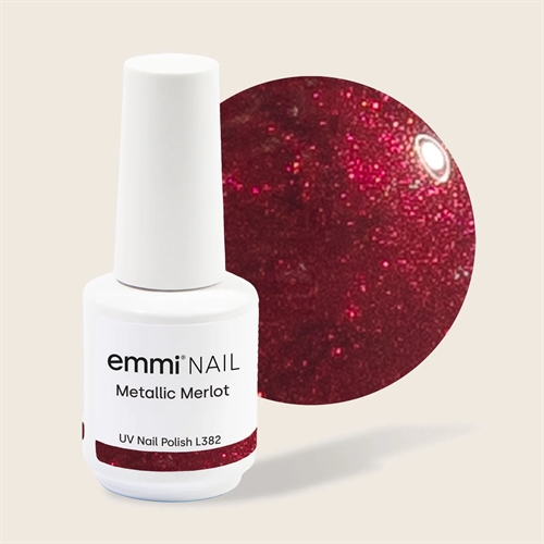 UV-Lack Metallic Merlot - L382 *Vegan