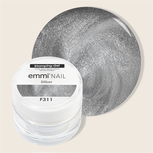 Painting & Stamping Gel Sølv 