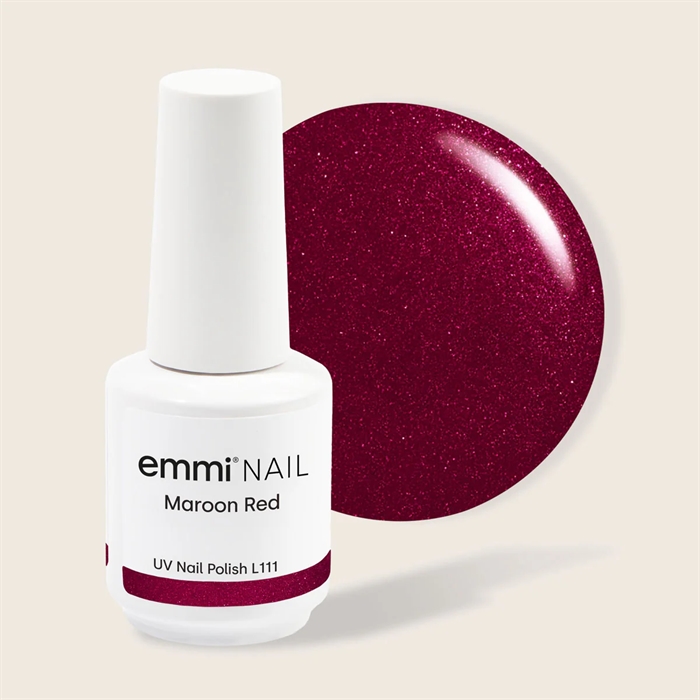 UV-Lack Maroon Red - L111 *Vegan