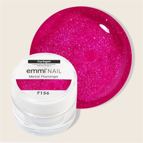 Color Gel Metal Flamingo  - F156 *Vegan