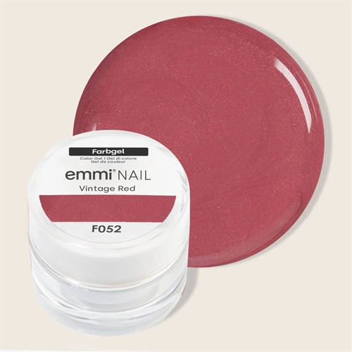 Color Gel Vintage Red - F052 *Vegan