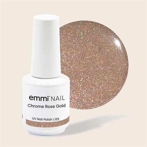 UV-Lack Chrome Rose Gold - L125 *Vegan