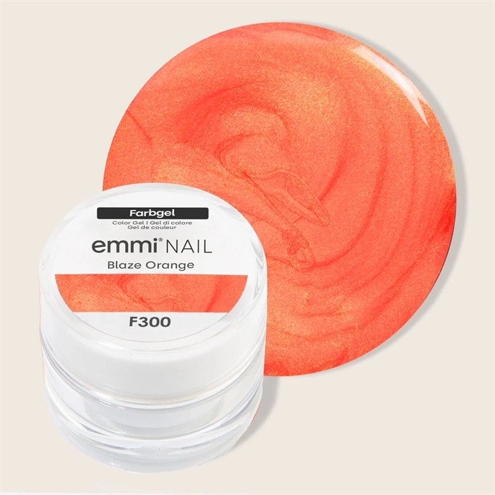 Color Gel  Blaze Orange - F300  *Vegan