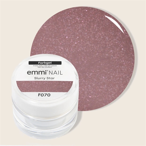 Glitter Gel Slurry Star - F070