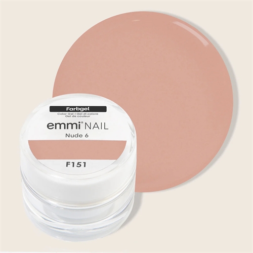 Color Gel Nude 6 - F151 *Vegan