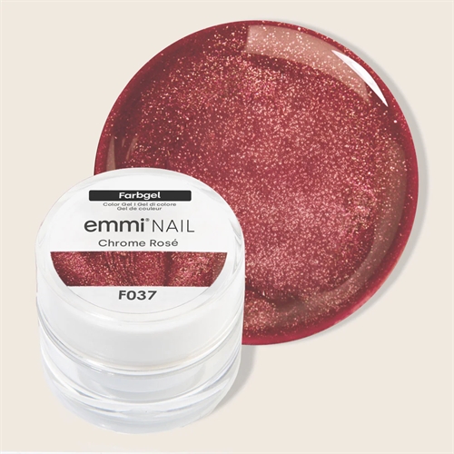 Color Gel Chrome Rose  - F037