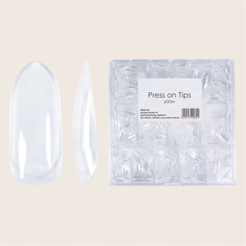 Emmi-Nail - Easy-Peasy Press On Tipper Mandel 600stk