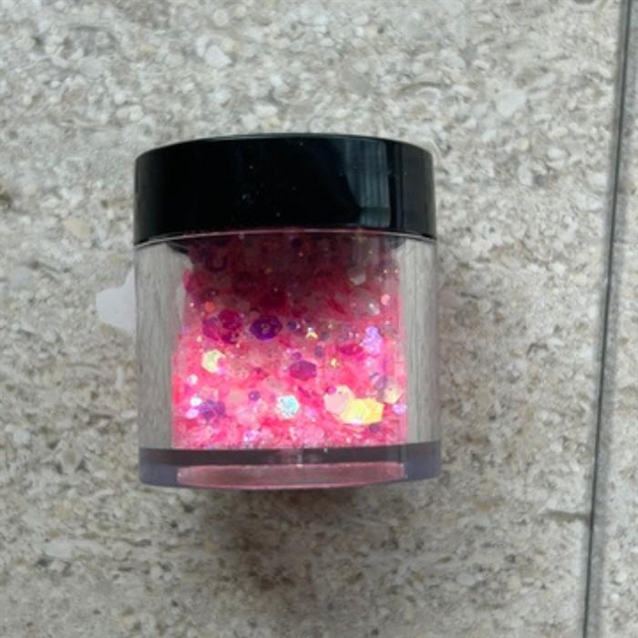 2. Sortering - Glow in the Dark Lyserød