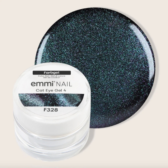 5D Cat Eye Gel  Purple-Green 004