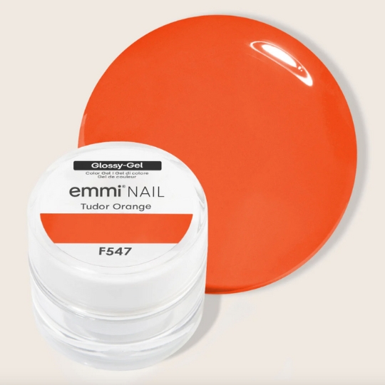 Glossy-Gel Tudor Orange  - F547 *LIMITED 