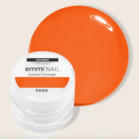 Color Gel  Sunset Orange - F590  *Vegan