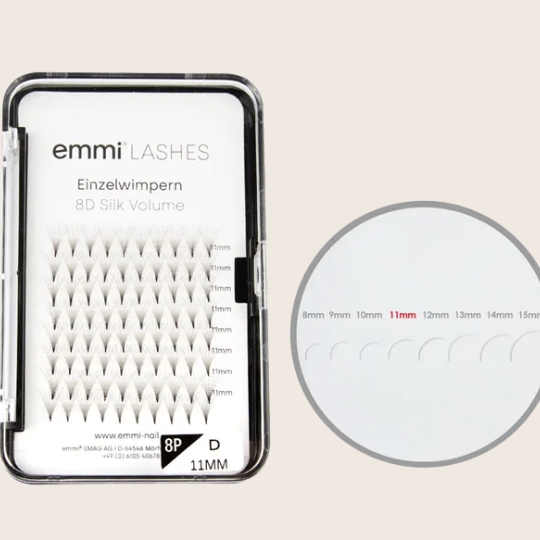 Volume Lashes 8D D-CURL Varianter 11-13mm