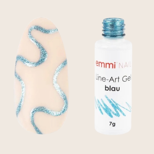Emmi-Nail - Line Art Gel Blå 7g