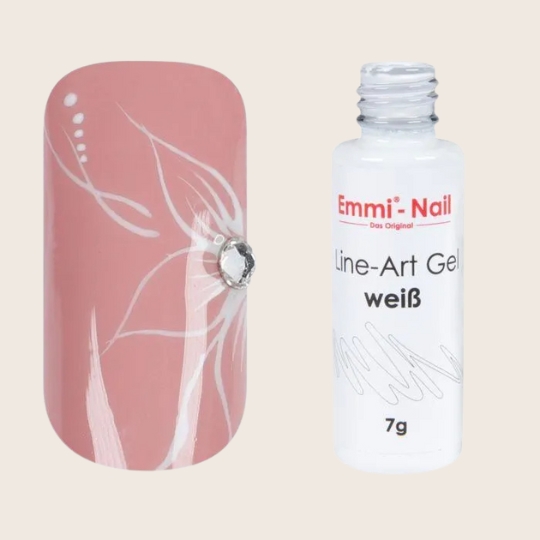 Emmi-Nail - Line Art Gel Hvid 7g