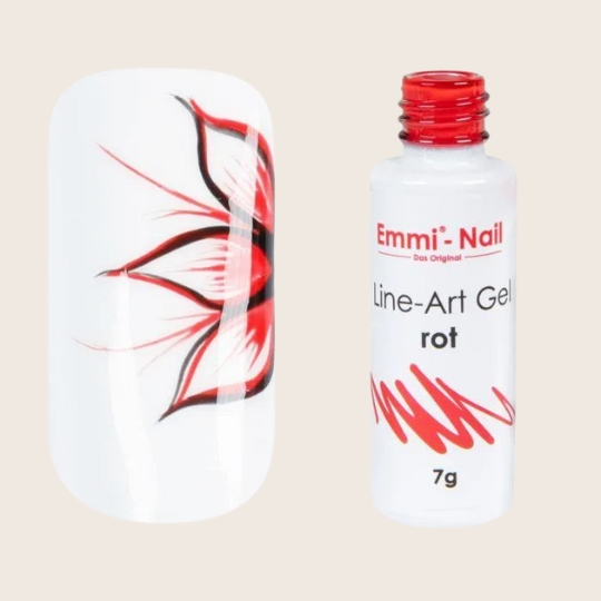 Emmi-Nail - Line Art Gel Rød 7g