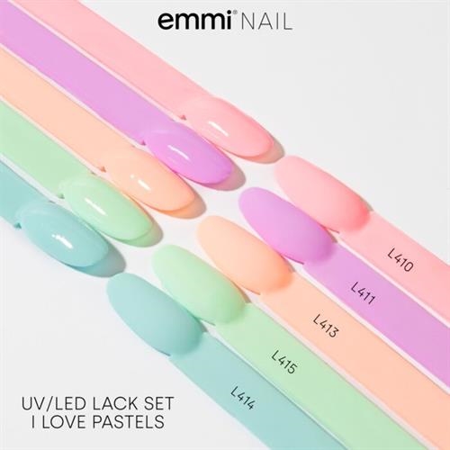 Uv-Lack Set "I Love Pastels"