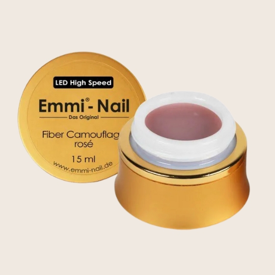 Led High Speed Fiber Gel Camouflage Rose 15 ml